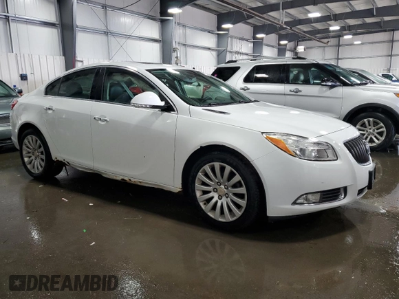 2012 Buick Regal Premium 1 with VIN 2G4GS5EK6C9194393, listed as a Copart auction lot 67400884 with 146,780 mi miles and Salvage Title. Bid and sale history available at carsss.com. Image 4.