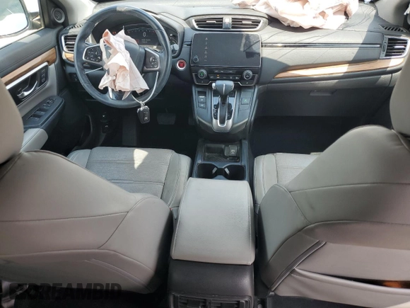 2018 Honda CR-V Touring with VIN 2HKRW2H9XJH605264, listed as a Copart auction lot 61500315 with 106,616 mi miles and Salvage title. Bid and sale history available at DreamBid. Image 8.