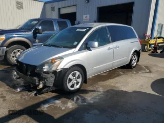 2009 Nissan Quest with VIN 5N1BV28U19N108037, listed as a Copart auction lot 75548664 with 107,011 mi miles and Salvage Title. Bid and sale history available at carsss.com. Image 1.