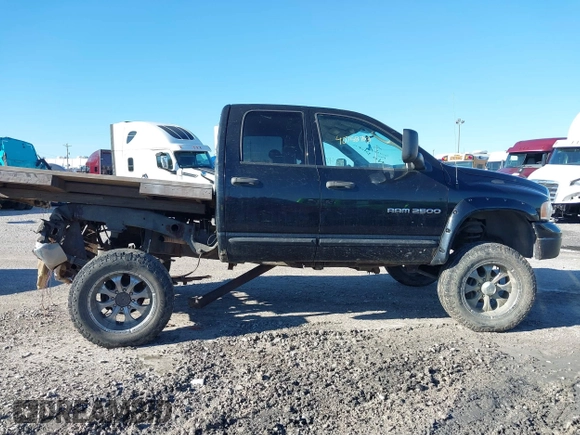 2005 Dodge 2500 SLT with VIN 3D7KS28D95G822214, listed as a IAAI auction lot 40758703 with 197,851 mi miles and . Bid and sale history available at DreamBid. Image 13.