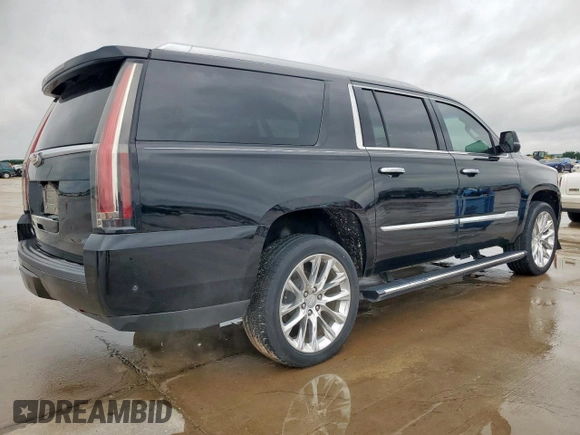 2019 Cadillac Escalade ESV Premium Luxury z VIN 1GYS3JKJXKR210075, wystawiony jako Copart lot #55861025 z przebiegiem 31 186 mil mil oraz Szkoda całkowita • Salvage title. Historia ofert i sprzedaży dostępna na DreamBid. Obrazek 3.