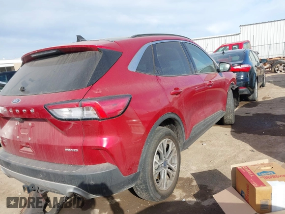 2021 Ford Escape SEL z VIN 1FMCU9H97MUA93909, wystawiony jako IAAI lot #41662567 z przebiegiem 52 327 mil mil oraz . Historia ofert i sprzedaży dostępna na DreamBid. Obrazek 4.