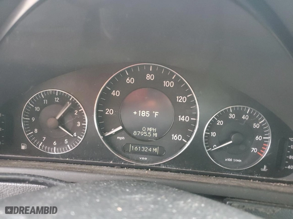 2008 Mercedes-Benz CLK-Class 3.5L with VIN WDBTK56F88F246009, listed as a Copart auction lot 43073965 with 161,324 mi miles and Salvage Title. Bid and sale history available at carsss.com. Image 9.