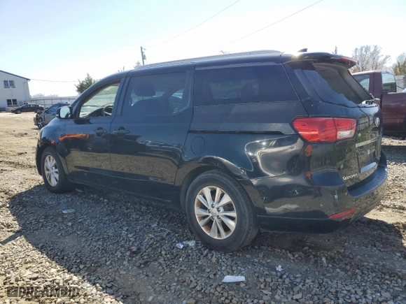 2015 Kia Sedona LX with VIN KNDMB5C17F6020670, listed as a Copart auction lot 52573775 with NaN miles and Clean Title. Bid and sale history available at carsss.com. Image 2.