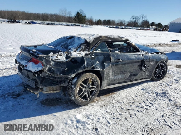 2023 Ford Mustang GT Premium z VIN 1FATP8FF1P5107208, wystawiony jako Copart lot #88124295 z przebiegiem 9 684 mil mil oraz Szkoda całkowita • Salvage title. Historia ofert i sprzedaży dostępna na DreamBid. Obrazek 3.