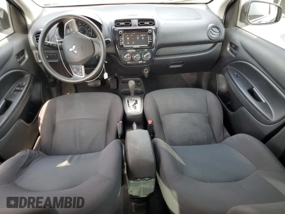 2019 Mitsubishi Mirage ES z VIN ML32F3FJ8KHF16562, wystawiony jako Copart lot #55460175 z przebiegiem 142 557 mil mil oraz Szkoda całkowita • Salvage title. Historia ofert i sprzedaży dostępna na DreamBid. Obrazek 8.