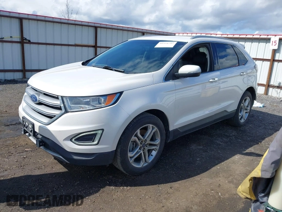 2016 Ford Edge Titanium with VIN 2FMPK4K92GBB59330, listed as a IAAI auction lot 41954797 with 143,092 mi miles. Bid and sale history available at carsss.com. Image 18.
