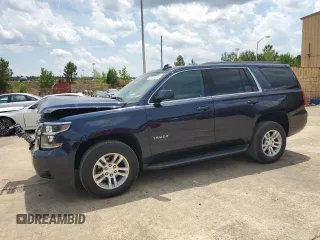 2020 Chevrolet Tahoe LT with VIN 1GNSKBKC7LR162186, listed as a Copart auction lot 56729325 with 114,210 mi miles and Salvage title. Bid and sale history available at DreamBid. Image 1.