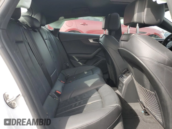 2018 Audi A5 Sportback Premium with VIN WAUDNCF52JA039673, listed as a Copart auction lot 45056245 with 0 mi miles and Clean Title. Bid and sale history available at carsss.com. Image 10.