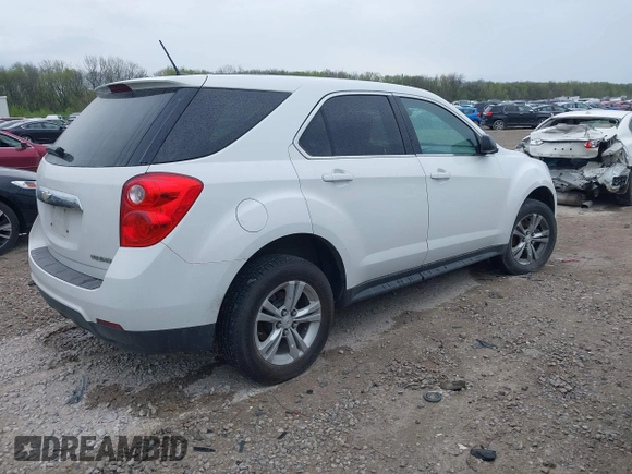 2013 Chevrolet Equinox LS with VIN 2GNALBEK3D6206497, listed as a IAAI auction lot 42083404 with 137,983 mi miles and . Bid and sale history available at DreamBid. Image 4.