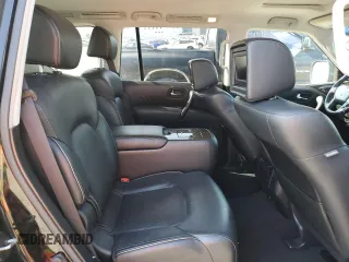 2016 Infiniti QX80 with VIN JN8AZ2NEXG9125401, listed as a Copart auction lot 65924664 with 138,858 mi miles and Salvage Title. Bid and sale history available at carsss.com. Image 11.