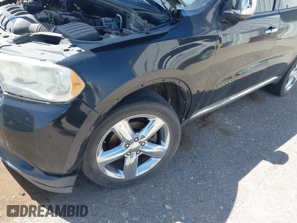 2012 Dodge Durango Citadel with VIN 1C4SDJET0CC104495, listed as a IAAI auction lot 41999226 with Not Provided miles and . Bid and sale history available at DreamBid. Image 6.