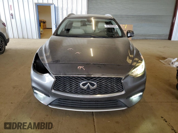 2017 Infiniti QX30 with VIN SJKCH5CP7HA039232, listed as a Copart auction lot 47460565 with Not provided miles and Salvage title. Bid and sale history available at DreamBid. Image 5.