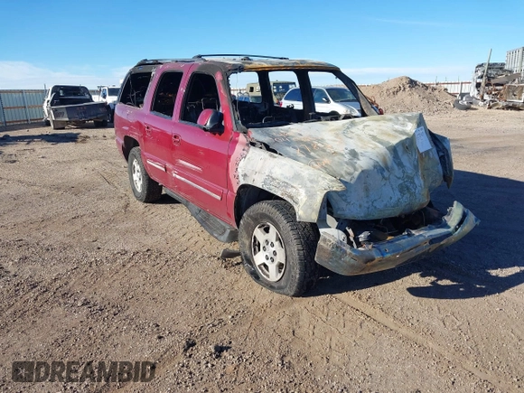 2004 Chevrolet Suburban LS with VIN 3GNEC16Z24G318784, listed as a IAAI auction lot 41205407 with 1 mi miles. Bid and sale history available at carsss.com. Image 1.