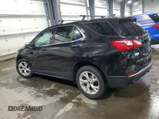 2018 Chevrolet Equinox LT with VIN 2GNAXTEX6J6196985, listed as a Copart auction lot 47667415 with 96,367 mi miles and Salvage Title. Bid and sale history available at carsss.com. Image 2.