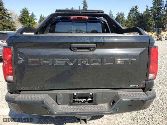 2024 Chevrolet Colorado 4WD ZR2 with VIN 1GCPTFEK1R1319644, listed as a Copart auction lot 53423545 with 4,082 mi miles and Salvage Title. Bid and sale history available at carsss.com. Image 6.