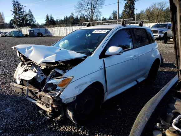 2006 Scion xA with VIN JTKKT624060163736, listed as a Copart auction lot 83895724 with 175,450 mi miles and Salvage Title. Bid and sale history available at carsss.com. Image 1.