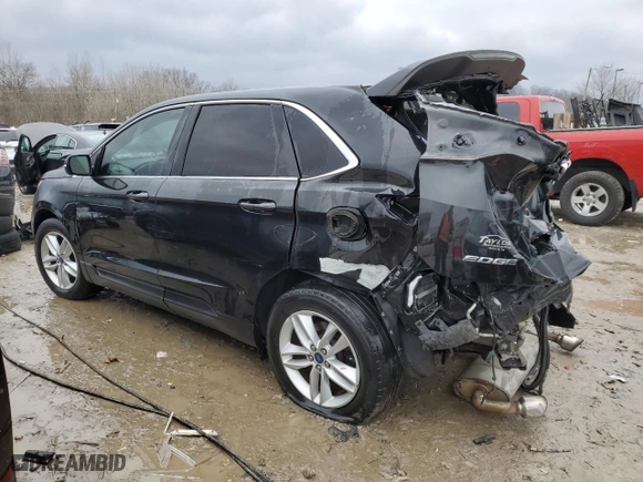 2015 Ford Edge SEL with VIN 2FMTK4J93FBB95798, listed as a Copart auction lot 45141195 with 89,310 mi miles and Salvage Title. Bid and sale history available at carsss.com. Image 2.