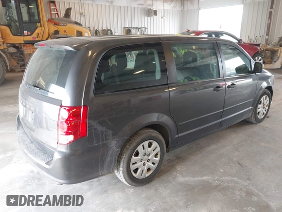 2016 Dodge Grand Caravan SE with VIN 2C4RDGBG1GR117200, listed as a IAAI auction lot 42104773 with 121,007 mi miles and . Bid and sale history available at DreamBid. Image 4.