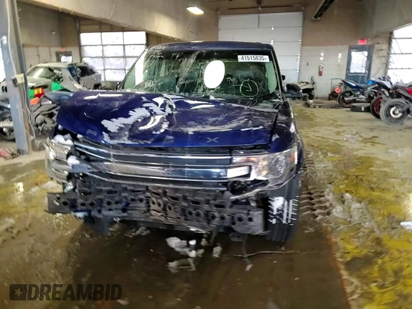 2015 Ford Flex SEL with VIN 2FMGK5C84FBA22741, listed as a Copart auction lot 41515835 with 85,460 mi miles and Salvage Title. Bid and sale history available at carsss.com. Image 10.