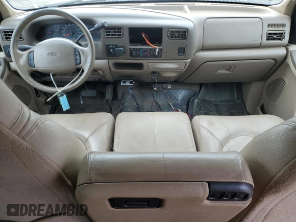 2000 Ford F-350 XL with VIN 1FTSW31FXYEA87819, listed as a Copart auction lot 49783485 with 244,751 mi miles and Salvage Title. Bid and sale history available at DreamBid. Image 8.
