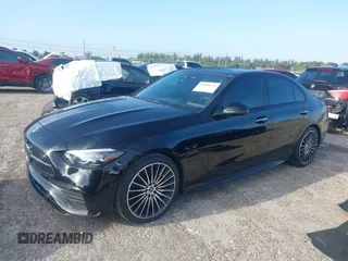 2024 Mercedes-Benz C 300 with VIN W1KAF4GB7RR156309, listed as a IAAI auction lot 42008478 with 5,350 mi miles and . Bid and sale history available at DreamBid. Image 2.
