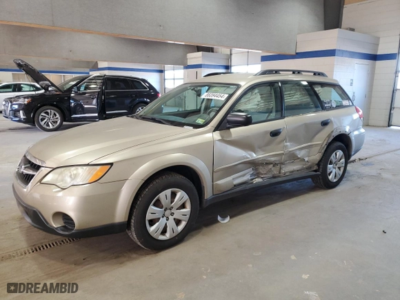 2008 Subaru Outback (Natl) with VIN 4S4BP60C487334922, listed as a Copart auction lot 86094454 with 119,762 mi miles and Salvage Title. Bid and sale history available at carsss.com. Image 1.