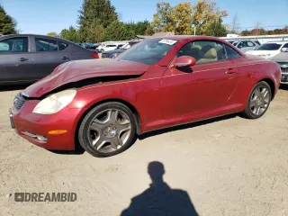 2008 Lexus SC 430 with VIN JTHFN45Y689018154, listed as a Copart auction lot 76794424 with 227,148 mi miles and Salvage Title. Bid and sale history available at carsss.com. Image 1.