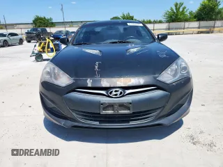 2013 Hyundai Genesis Coupe 2.0T with VIN KMHHT6KD5DU090446, listed as a Copart auction lot 61403395 with 81,331 mi miles and Salvage title. Bid and sale history available at DreamBid. Image 5.