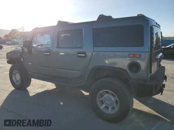2005 Hummer H2 SUV with VIN 5GRGN23U55H102959, listed as a Copart auction lot 85617144 with 165,513 mi miles and Clean Title. Bid and sale history available at carsss.com. Image 2.