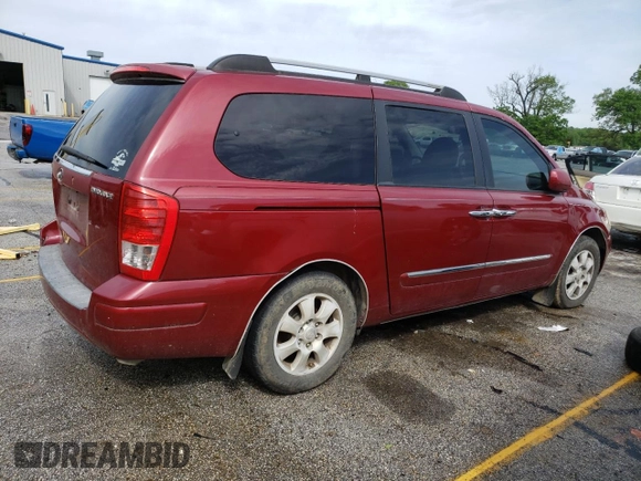 2007 Hyundai Entourage GLS с VIN KNDMC233776012566, выставлен на аукционе Copart как лот 65477123 с пробегом Не указан миль и На запчасти • Non repairable. История ставок и продаж доступна на DreamBid. Изображение 3.