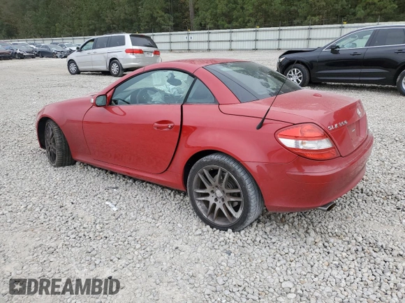 2007 Mercedes-Benz SLK 350 z VIN WDBWK56F37F158142, wystawiony jako Copart lot #79016134 z przebiegiem 90 487 mil mil oraz Szkoda całkowita • Salvage title. Historia ofert i sprzedaży dostępna na DreamBid. Obrazek 2.