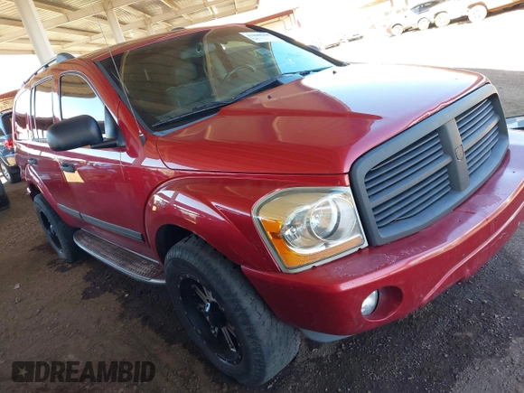 2006 Dodge Durango Limited with VIN 1D8HD58226F100800, listed as a IAAI auction lot 41848268 with 213,723 mi miles and . Bid and sale history available at DreamBid. Image 1.