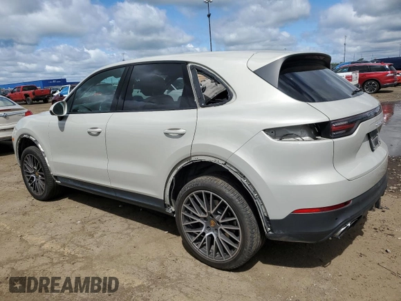 2021 Porsche Cayenne S z VIN WP1AB2AYXMDA28173, wystawiony jako Copart lot #57601645 z przebiegiem 15 901 mil mil oraz Czysty tytuł • Clean title. Historia ofert i sprzedaży dostępna na DreamBid. Obrazek 2.