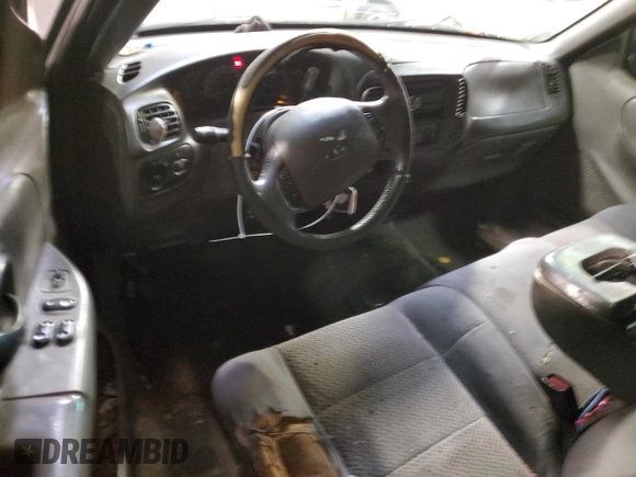 2003 Ford F-150 XL with VIN 1FTRX17W63NA86330, listed as a Copart auction lot 45975525 with 0 mi miles and Salvage Title. Bid and sale history available at carsss.com. Image 8.