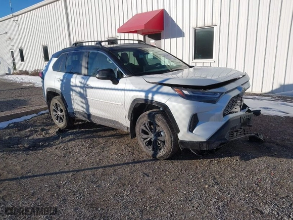 2024 Toyota RAV4 Hybrid XSE with VIN 4T3E6RFV5RU164736, listed as a IAAI auction lot 41426977 with 11,964 mi miles. Bid and sale history available at carsss.com. Image 1.