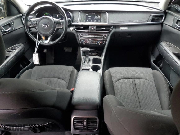 2017 Kia Optima Hybrid with VIN KNAGT4LE7H5012372, listed as a Copart auction lot 57746424 with 93,416 mi miles and Salvage Title. Bid and sale history available at carsss.com. Image 8.