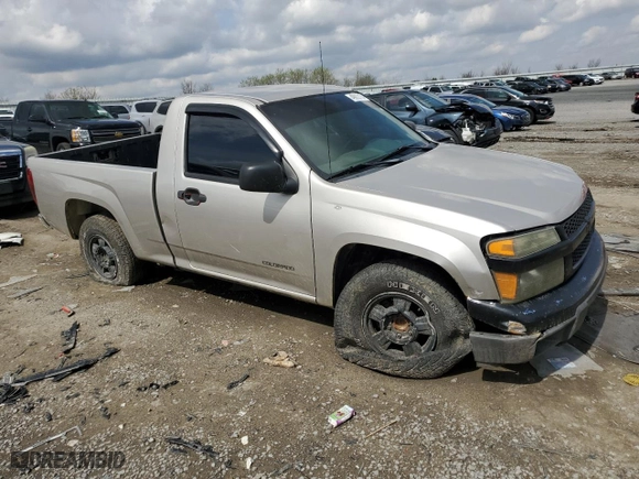 2005 Chevrolet Colorado Z85 with VIN 1GCCS148X58289037, listed as a Copart auction lot 49922174 with 207,322 mi miles and Salvage Title. Bid and sale history available at carsss.com. Image 4.