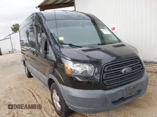2018 Ford Transit with VIN 1FTYR2CM7JKB42208, listed as a IAAI auction lot 41909994 with 110,885 mi miles. Bid and sale history available at carsss.com. Image 1.
