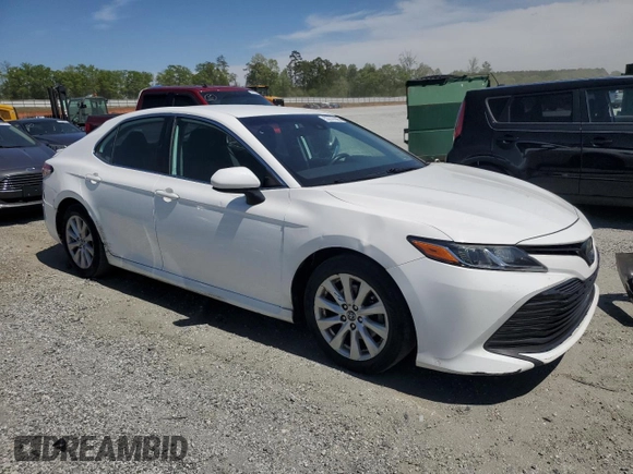 2019 Toyota Camry LE with VIN 4T1B11HK3KU687581, listed as a Copart auction lot 53277445 with 211,234 mi miles and Clean Title. Bid and sale history available at carsss.com. Image 4.