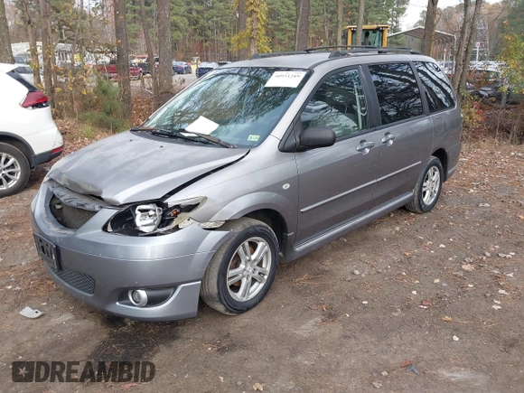 2005 Mazda MPV LX with VIN JM3LW28J650551360, listed as a IAAI auction lot 40951289 with 168,088 mi miles. Bid and sale history available at carsss.com. Image 17.