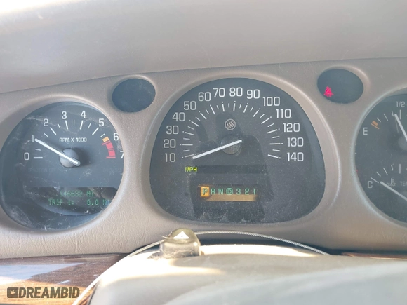 2005 Buick LeSabre Custom with VIN 1G4HP54K55U104244, listed as a IAAI auction lot 42074575 with 146,632 mi miles. Bid and sale history available at carsss.com. Image 7.