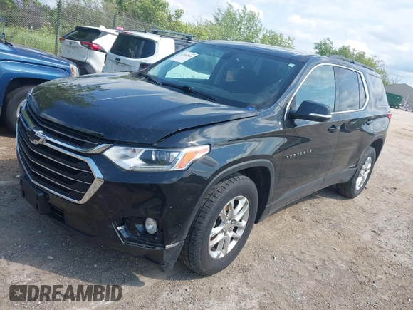 2019 Chevrolet Traverse LT Cloth with VIN 1GNERGKW2KJ216863, listed as a IAAI auction lot 42462866 with 87,971 mi miles and . Bid and sale history available at DreamBid. Image 19.