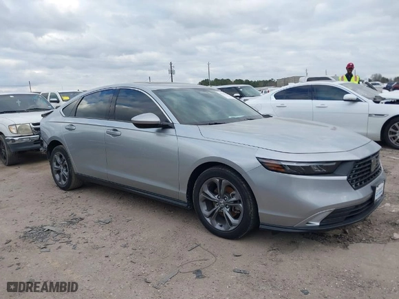 2024 Honda Accord Sedan EX with VIN 1HGCY1F34RA008723, listed as a IAAI auction lot 41534904 with 15,280 mi miles. Bid and sale history available at carsss.com. Image 1.