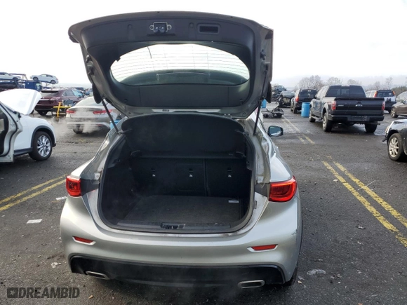 2017 Infiniti QX30 Sport with VIN SJKCH5CP8HA033729, listed as a Copart auction lot 85077984 with NaN miles and Salvage Title. Bid and sale history available at carsss.com. Image 6.