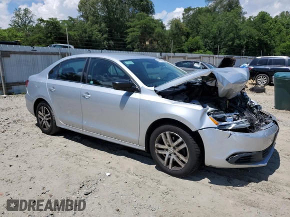 2014 Volkswagen Jetta S with VIN 3VW2K7AJ3EM227817, listed as a Copart auction lot 61415465 with 121,248 mi miles and Salvage title. Bid and sale history available at DreamBid. Image 4.