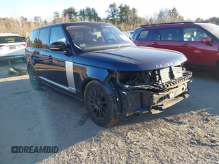 2018 Land Rover Range Rover HSE z VIN SALGS2SV7JA506166, wystawiony jako IAAI lot #41273614 z przebiegiem 72 884 mil mil oraz . Historia ofert i sprzedaży dostępna na DreamBid. Obrazek 1.