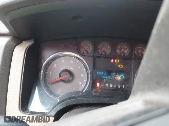 2010 Ford F-150 XL with VIN 1FTFX1EV0AFC83319, listed as a IAAI auction lot 42290517 with 166,472 mi miles and . Bid and sale history available at DreamBid. Image 7.