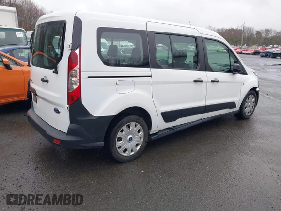 2019 Ford Transit Connect XL with VIN NM0GS9E23K1385717, listed as a IAAI auction lot 41974269 with 98,480 mi miles and . Bid and sale history available at DreamBid. Image 4.