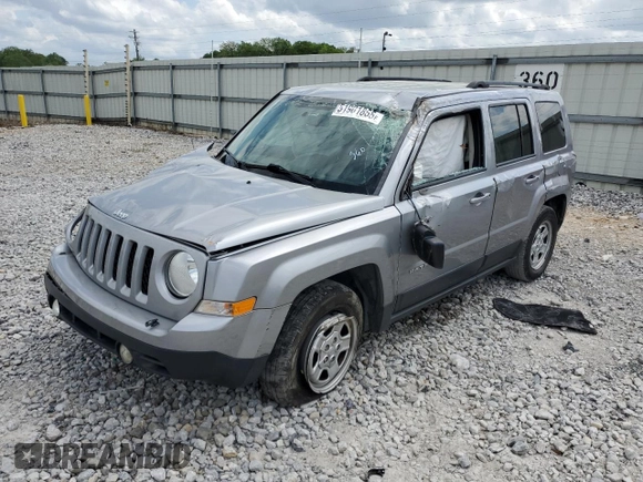 2017 Jeep Patriot Sport with VIN 1C4NJPBB0HD120427, listed as a Copart auction lot 51901855 with Not provided miles and Salvage title. Bid and sale history available at DreamBid. Image 1.
